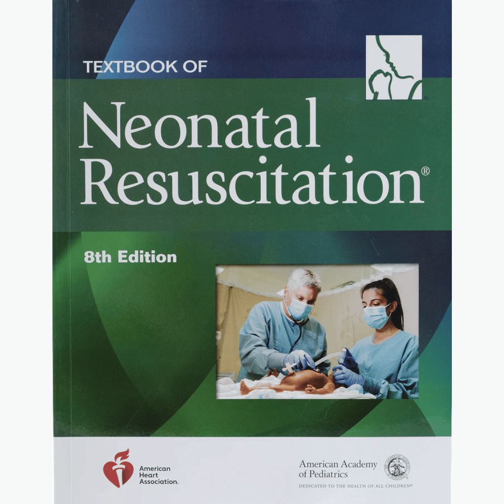 Book cover of Textbook of Neonatal Resuscitation (NRP) 8th Ed