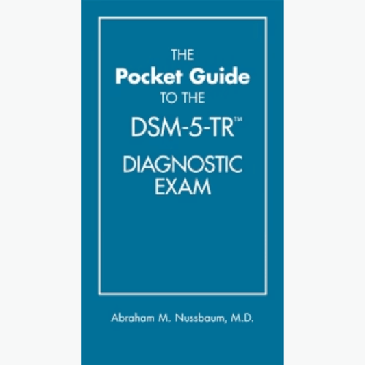 Book cover of The Pocket Guide to the DSM-5-TR Diagnostic Exam | 1st Ed