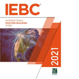 Book cover of 2021 International Existing Building Code (IEBC)