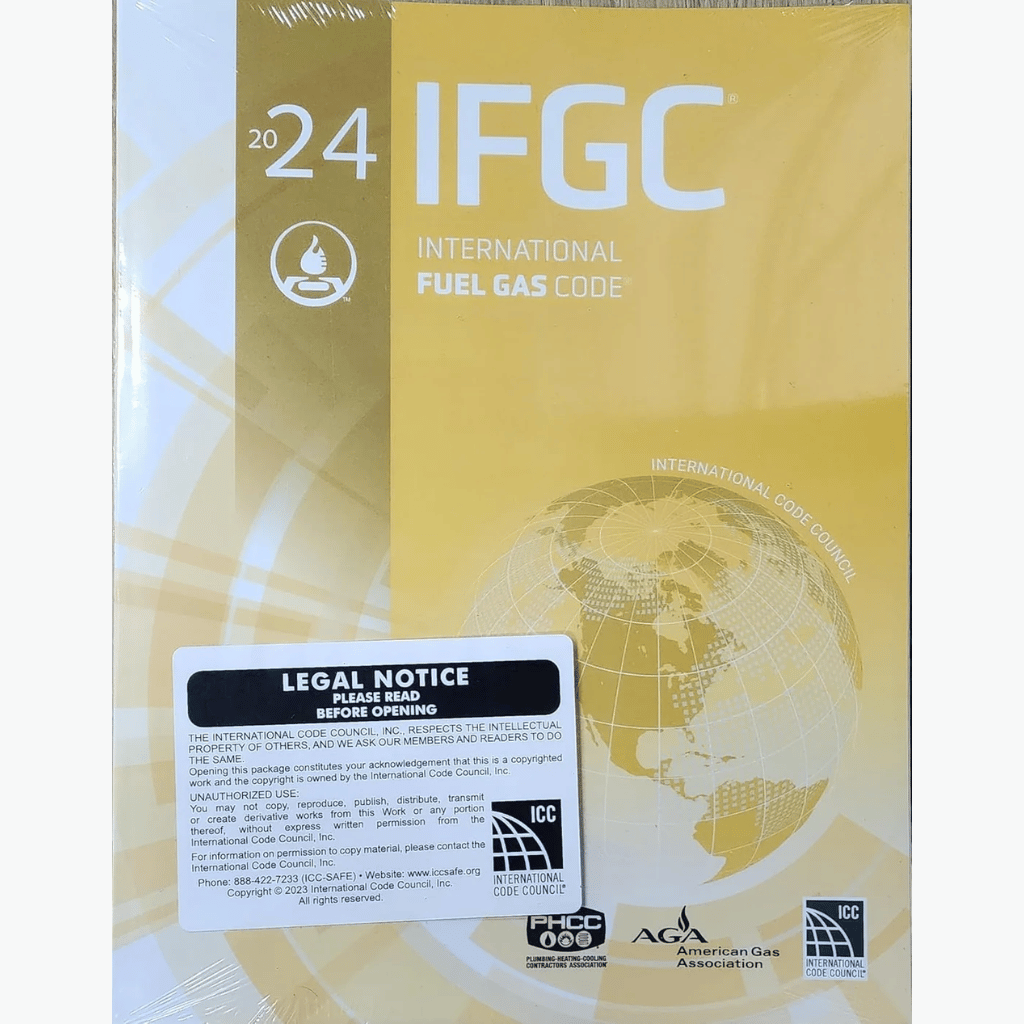 Book cover of 2024 International Fuel Gas Code 1st Edition – PCPL Book