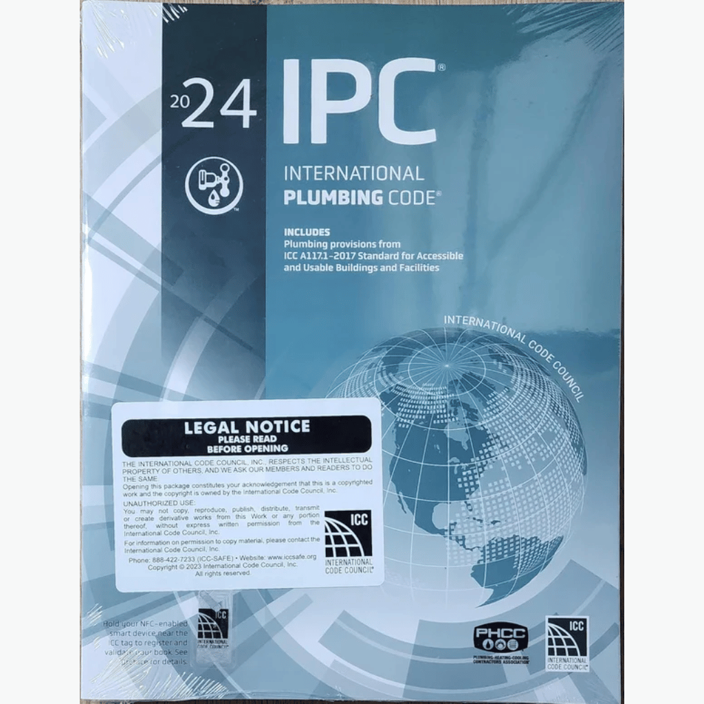 Book cover of 2024 International Plumbing Code – Paperback Edition (Jan 2023)