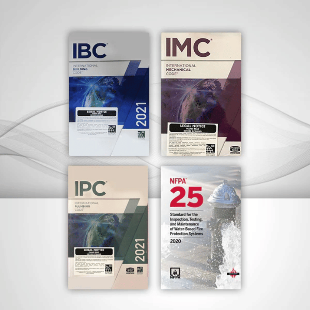 Book cover of Building Code Compliance & Safety – IBC 2021 + IMC/IPC/NFPA-25