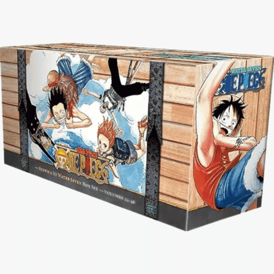 Book cover of One Piece Box Set 2: Skypiea & Water Seven (Vol. 24-46)