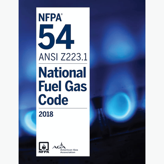 Book cover of National Fuel Gas Code — NFPA 54 Paperback (ISBN 9781455916672)