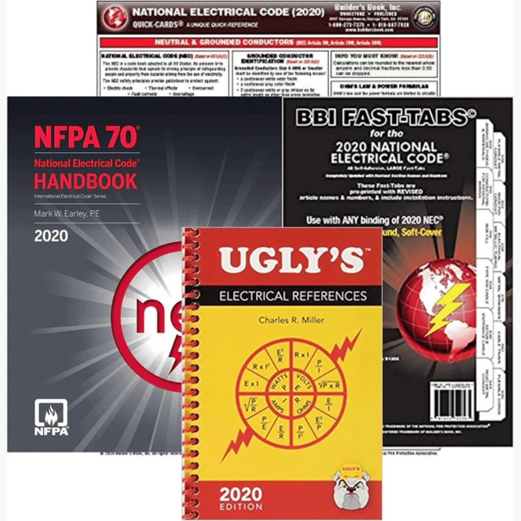 Book cover of NEC 2020 Handbook with Quick Tab & UGLY’s Electrical Guide