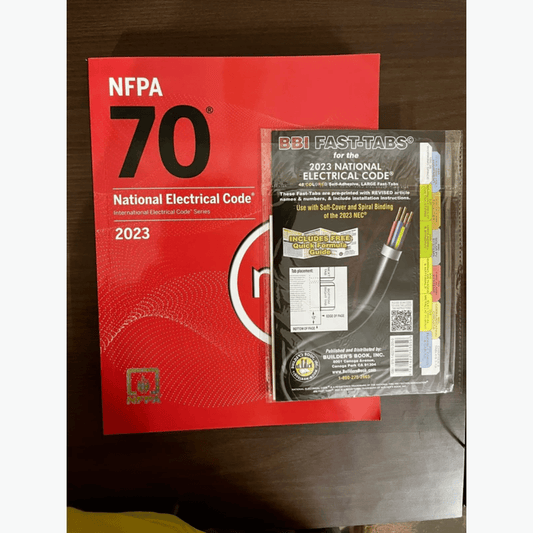 Book cover of 2023 NEC Code Book – NFPA 70 with BBI Fast Tabs | PCPL