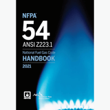 Book cover of NFPA 54 National Fuel Gas Code Handbook 2021