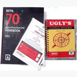 Book cover of NFPA 70 2023 – Electrical Safety Handbook & Standard Combo