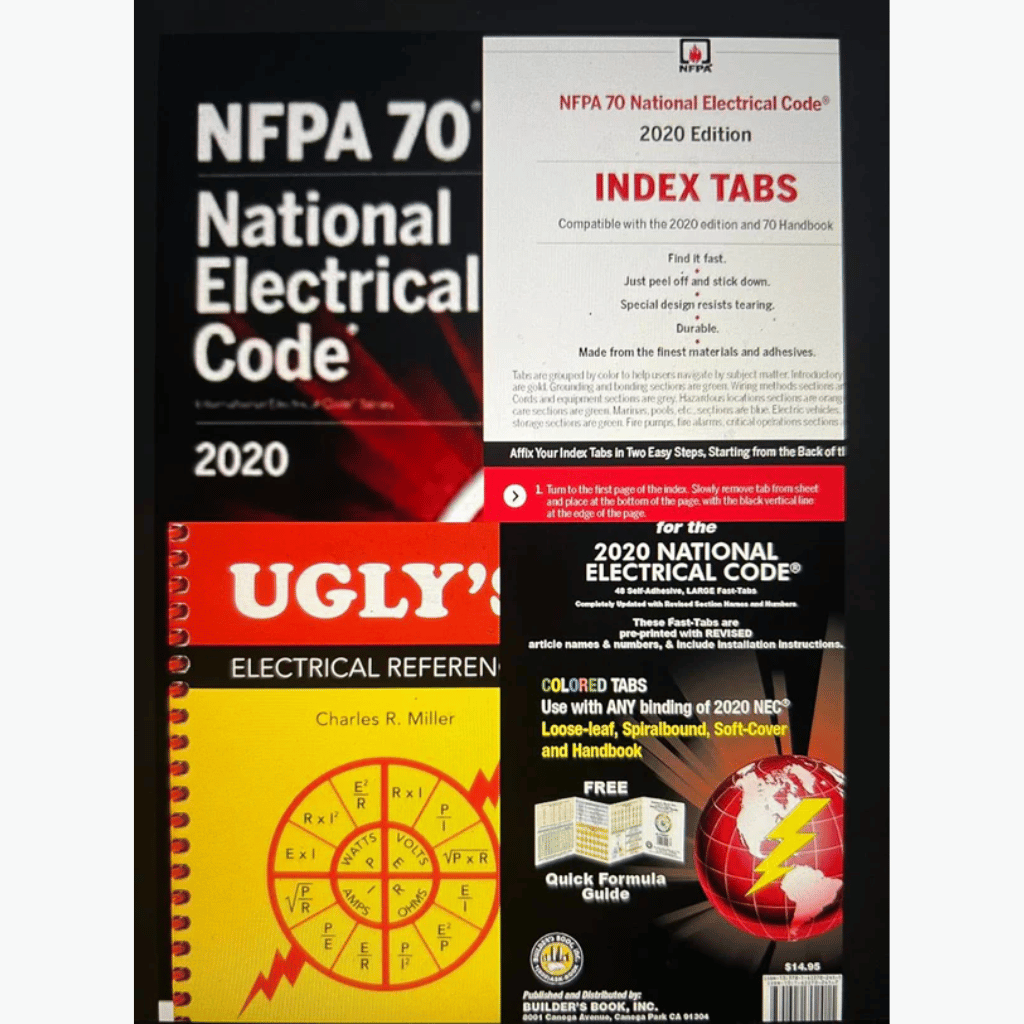 Book cover of NFPA 70 NEC 2020 Spiral + Index Tabs – Code & Reference Guide