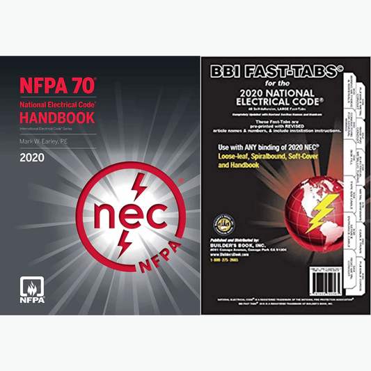 Book cover of NFPA 70 NEC 2020 Handbook + BBI Fast-Tab — PCPLBook