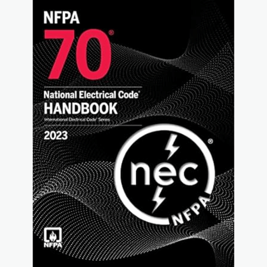 Book cover of NFPA-70 NEC 2023 Handbook | Official Electrical Code Guide