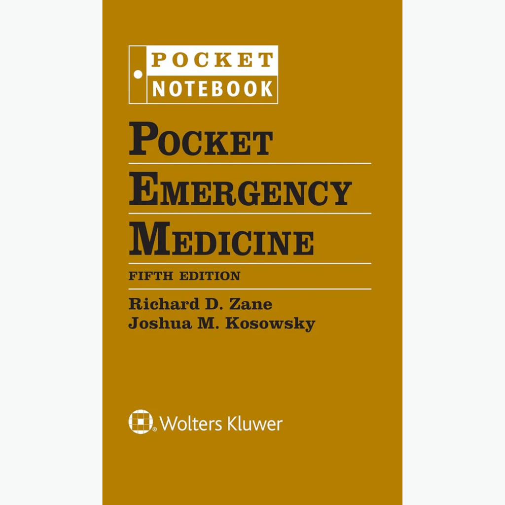 Book cover of Pocket Emergency Medicine – Fifth Edition | PCPL Book