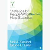Book cover of Statistics for People Who (Think They) Hate Statistics – 7th Edition