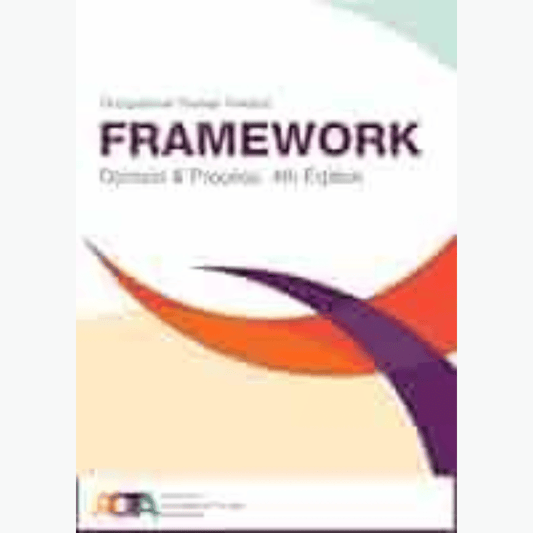 Book cover of Occupational Therapy Practice Framework 4E – OTPF-4 Guide