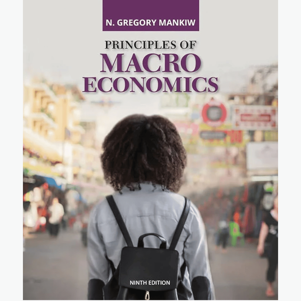 Book cover of Principles of Macroeconomics – 9th Edition (MindTap)
