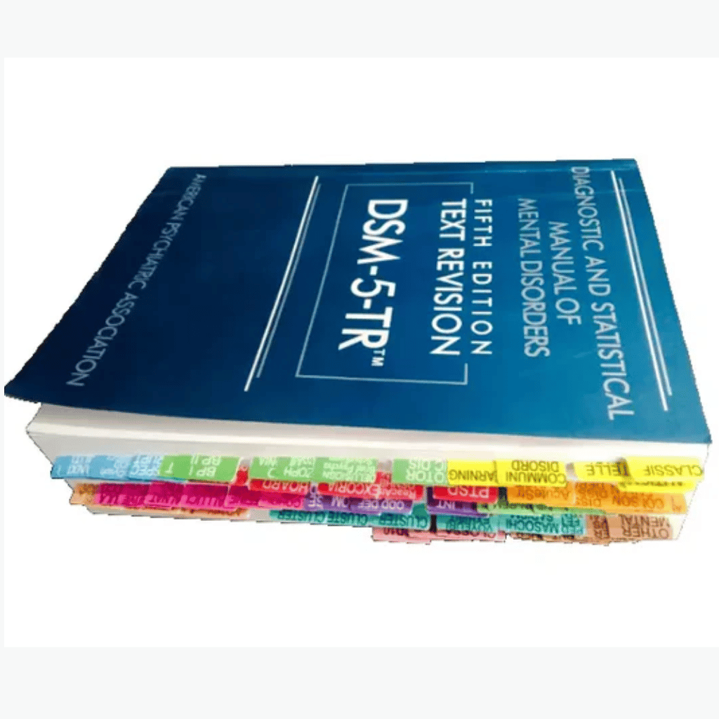 Book cover of DSM-5-TR (Tabbed Edition) – Mental Disorders Manual