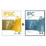 Book cover of 2021 IFGC & IPC Combo Pack – Plumbing & Fuel Gas Codes