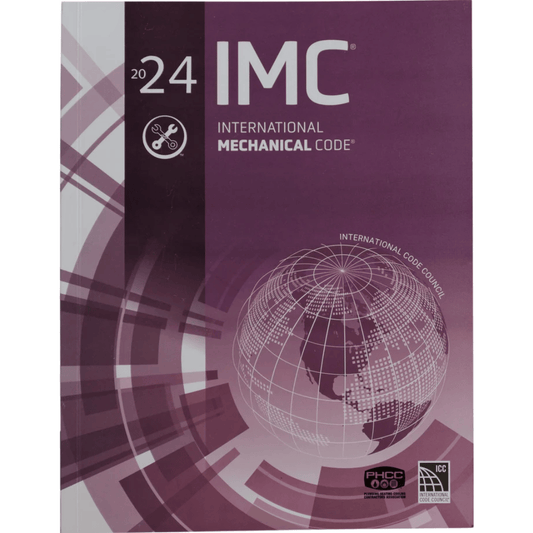 Book cover of 2024 International Mechanical Code – Complete IMC Paperback