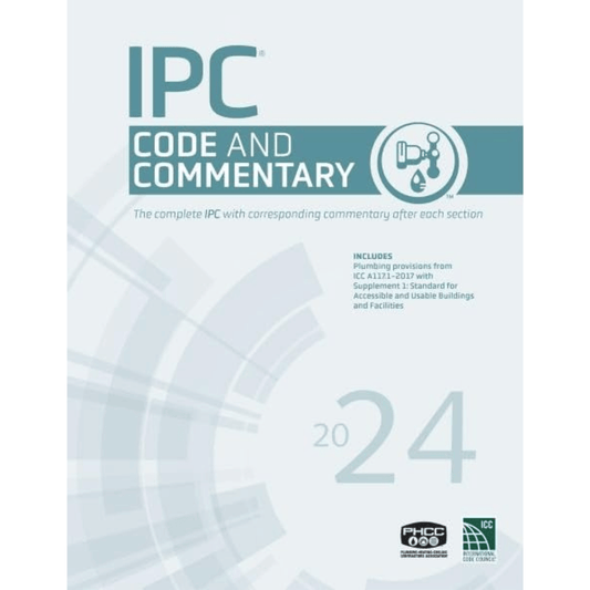 Book cover of 2024 IPC Code & Commentary – Paperback Edition