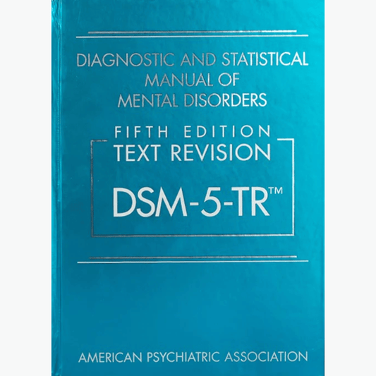Book cover of DSM-5-TR 5th Edition Hardcover – DSM Reference Book