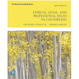 Book cover of Ethical, Legal & Professional Issues in Counseling – 6E