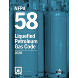 Book cover of NFPA 58 2020: Liquefied Petroleum Gas Code (Paperback)