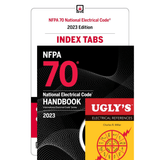 Book cover of NFPA 70 NEC Handbook 2023 – Hardcover + Index Tabs & Ugly’s Ref
