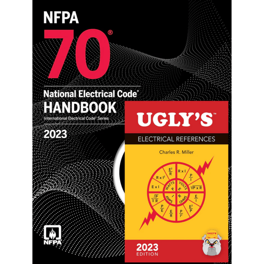 Book cover of NFPA 70 NEC Handbook 2023 + Ugly’s Electrical References