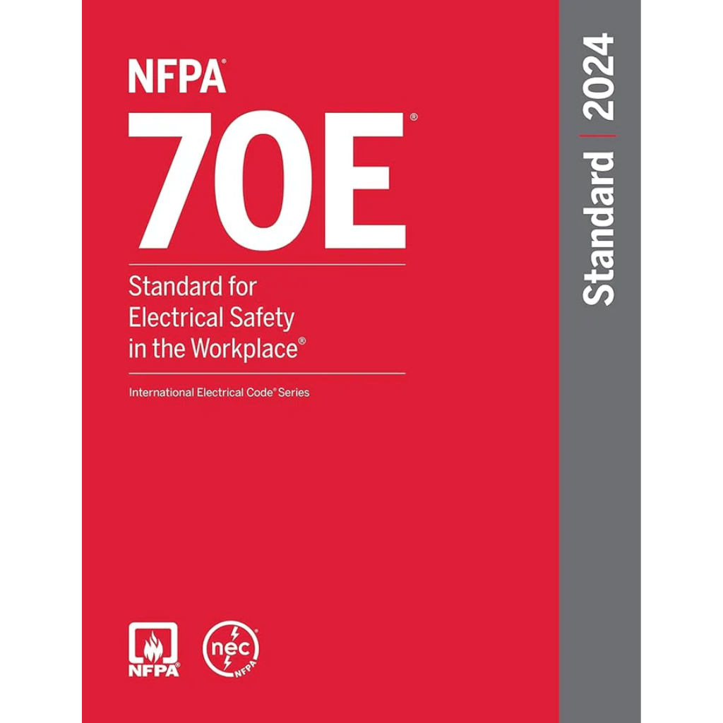 Book cover of NFPA 70E 2024 — Electrical Safety in the Workplace (Paperback)