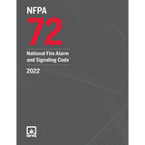 Book cover of NFPA 72 – National Fire Alarm & Signaling Code 2022 Edition