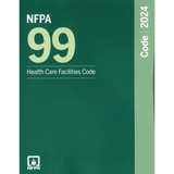 Book cover of NFPA 99 Health Care Facilities Code 2024 – Paperback (ISBN