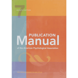 Book cover of Publication Manual APA 7th Edition – Official Guide (9781433832161)
