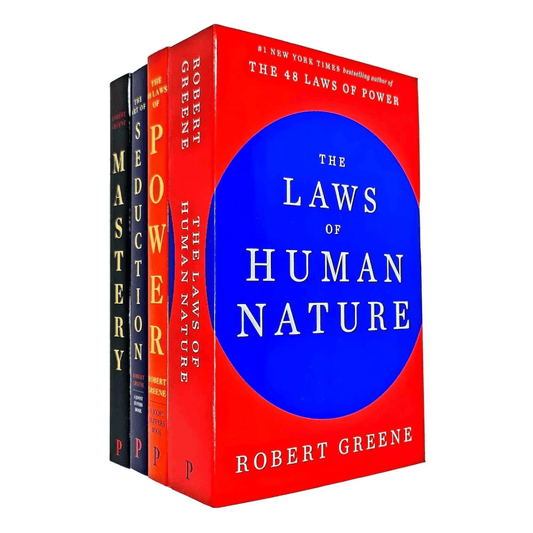 Book cover of Robert Greene 4-Book Set – Power, Seduction & Human Nature
