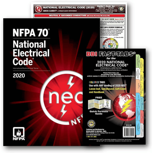 Book cover of Set of National Electrical Code 2020 – NEC NFPA-70 with Fast Tabs