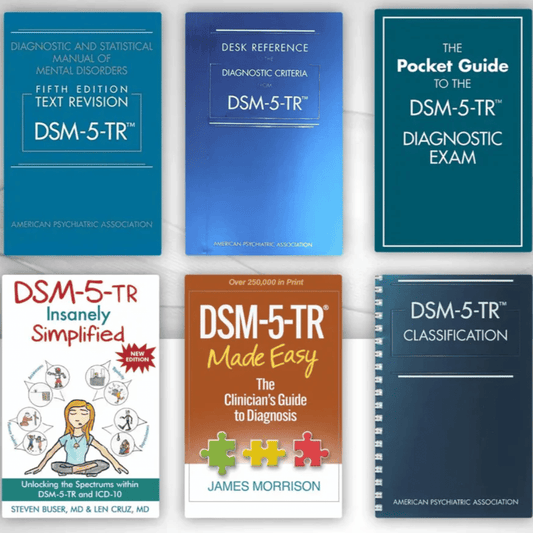 Book cover of DSM-5-TR Clinical Reference Set – Essential Guide