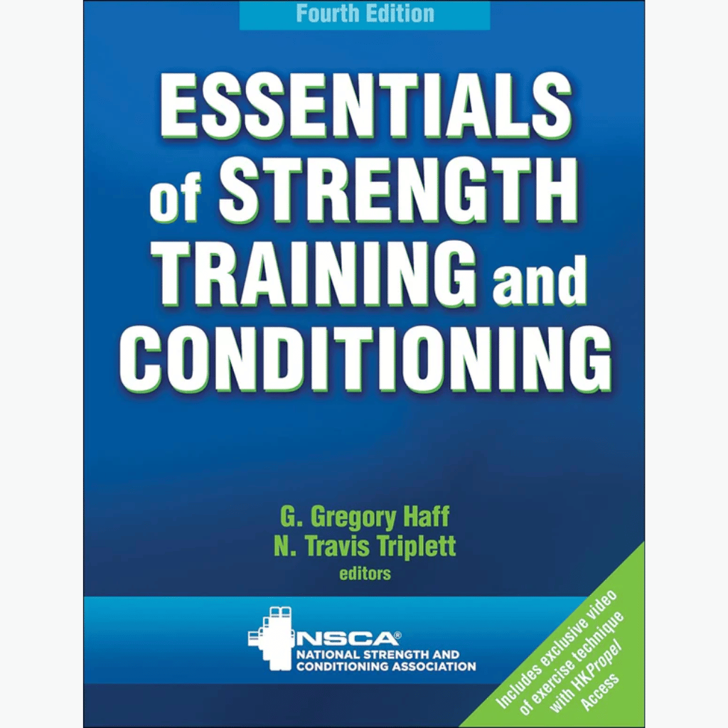 Book cover of Essentials of Strength Training & Conditioning – 4th Ed