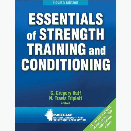 Book cover of Essentials of Strength Training & Conditioning – 4th Ed
