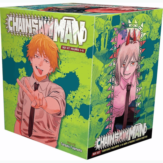 Book cover of Chainsaw Man Box Set Vol 1–11 by Tatsuki Fujimoto