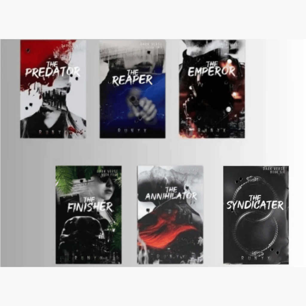 Book cover of Dark Verse Series – 6-Book Mafia Romance Combo by RuNyx