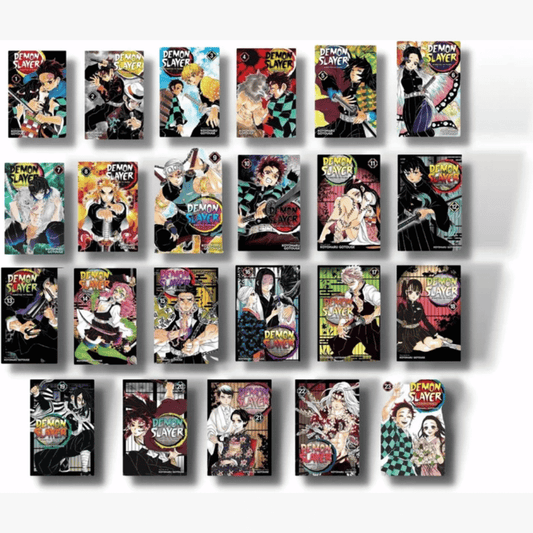 Book cover of Demon Slayer Vol 1–23 Complete Manga Set – Full Loose Edition
