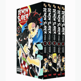 Book cover of Demon Slayer: Kimetsu no Yaiba Vol 1-5 – 5-Book Manga Set
