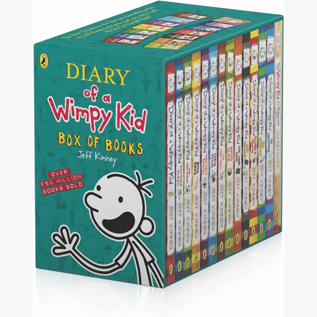 Book cover of Diary of a Wimpy Kid Box Set 1-13 (Paperback) | PCPL Book