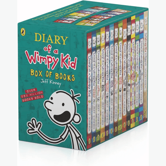 Book cover of Diary of a Wimpy Kid Box Set 1-13 (Paperback) | PCPL Book