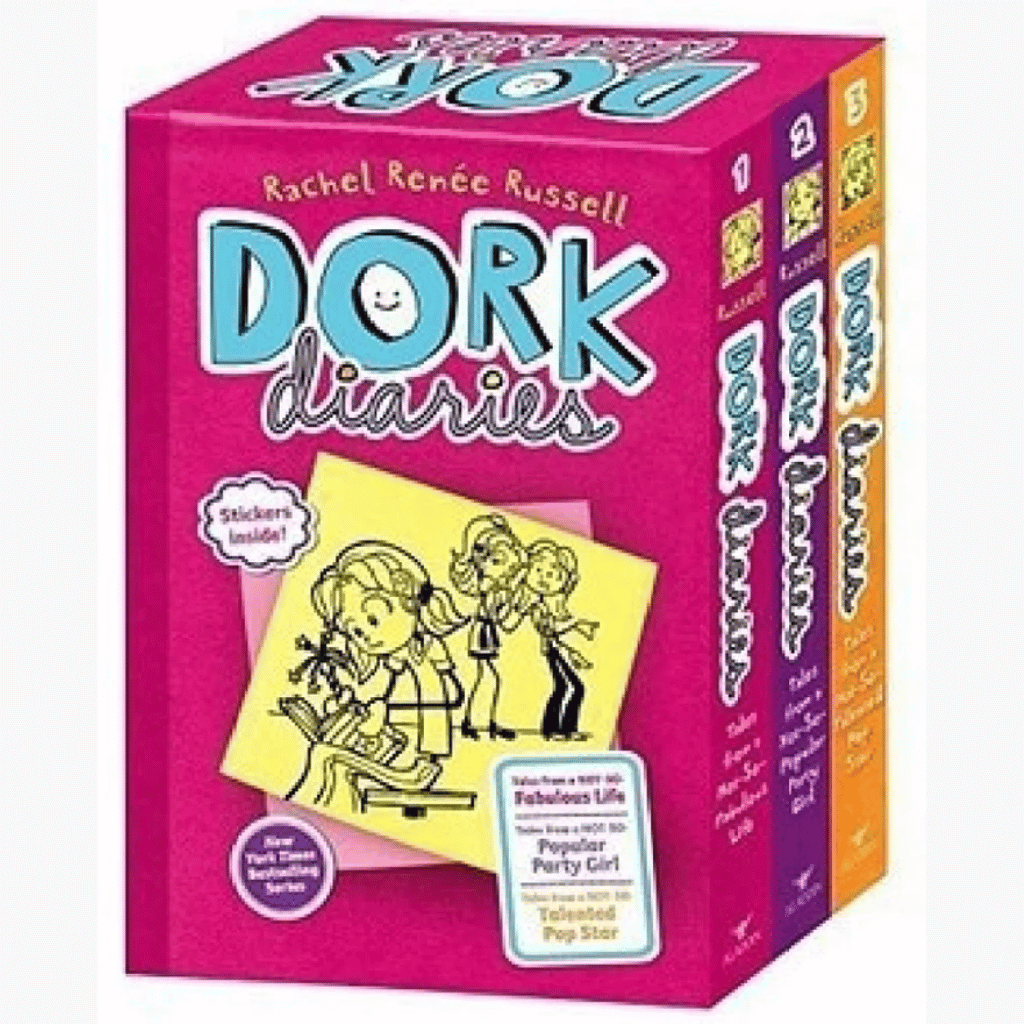 Book cover of Dork Diaries Books 1-10 Boxed Set – Complete Series by Rachel