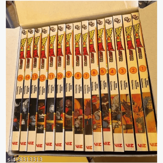 Book cover of Dragon Ball Super Manga Box Set Vol 1–15 with Free Poster