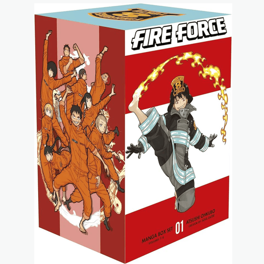 Book cover of Fire Force Manga Box Set 1 (Vol 1-6) — Atsushi Ohkubo Paperback