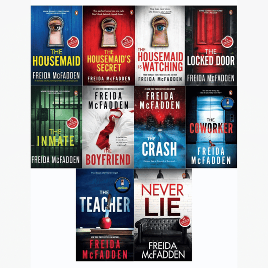 Book cover of Freida McFadden – 10-Book Thriller Collection Set | PCPL Book