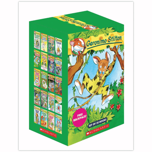 Book cover of Geronimo Stilton – 20 Books English Box Set