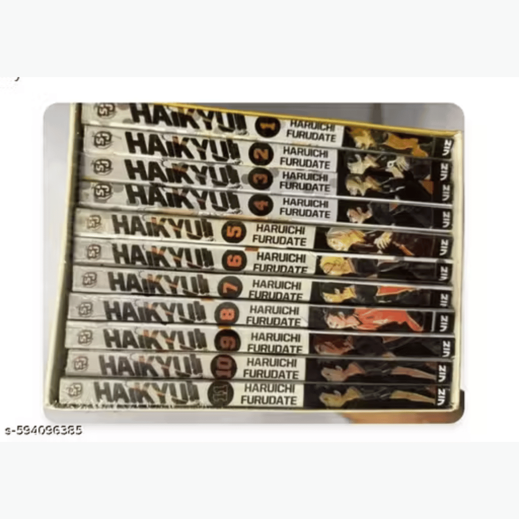 Book cover of Haikyu!! Box Set Vol 1–11 – Complete Manga by Haruichi Furudate