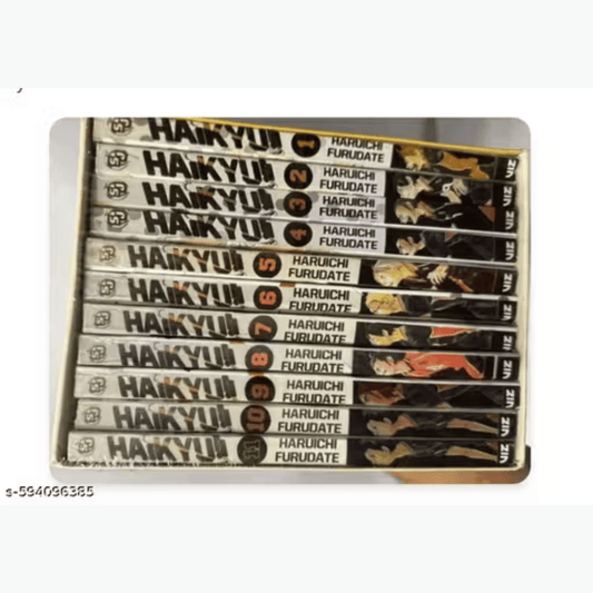 Book cover of Haikyu!! Box Set Vol 1–11 – Complete Manga by Haruichi Furudate